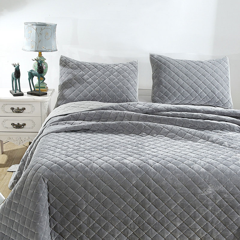 gray flannel quilt covers