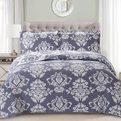 ropa de cama de edredón de damasco