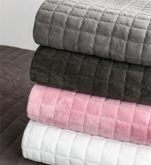 oversized velvet embroidery quilts